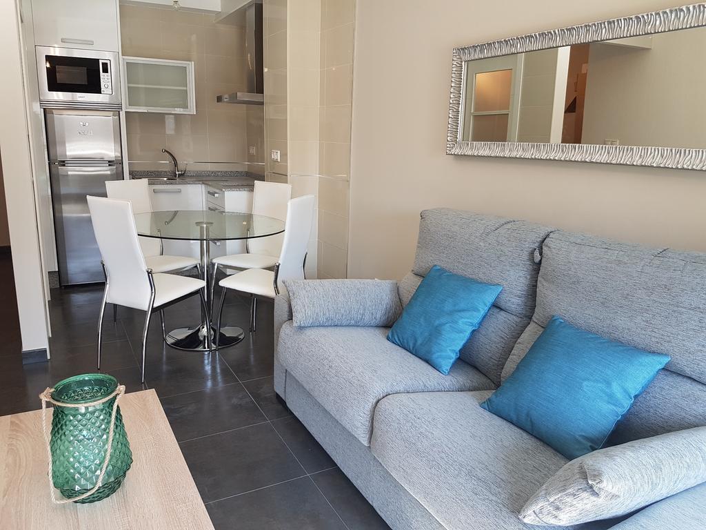 Apartamento Playa Mar Portonovo Centro. Sanxenxo Esterno foto