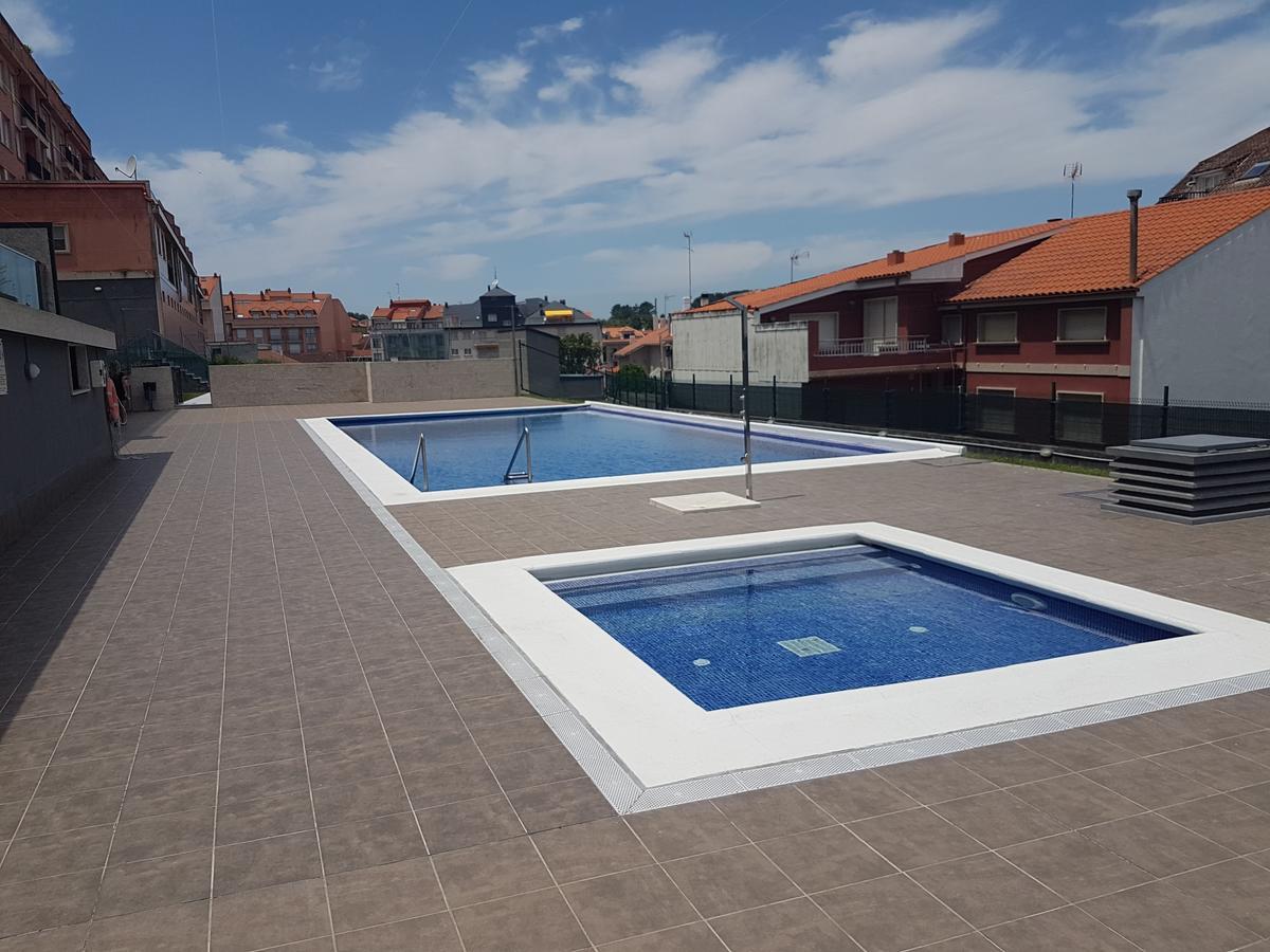Apartamento Playa Mar Portonovo Centro. Sanxenxo Esterno foto