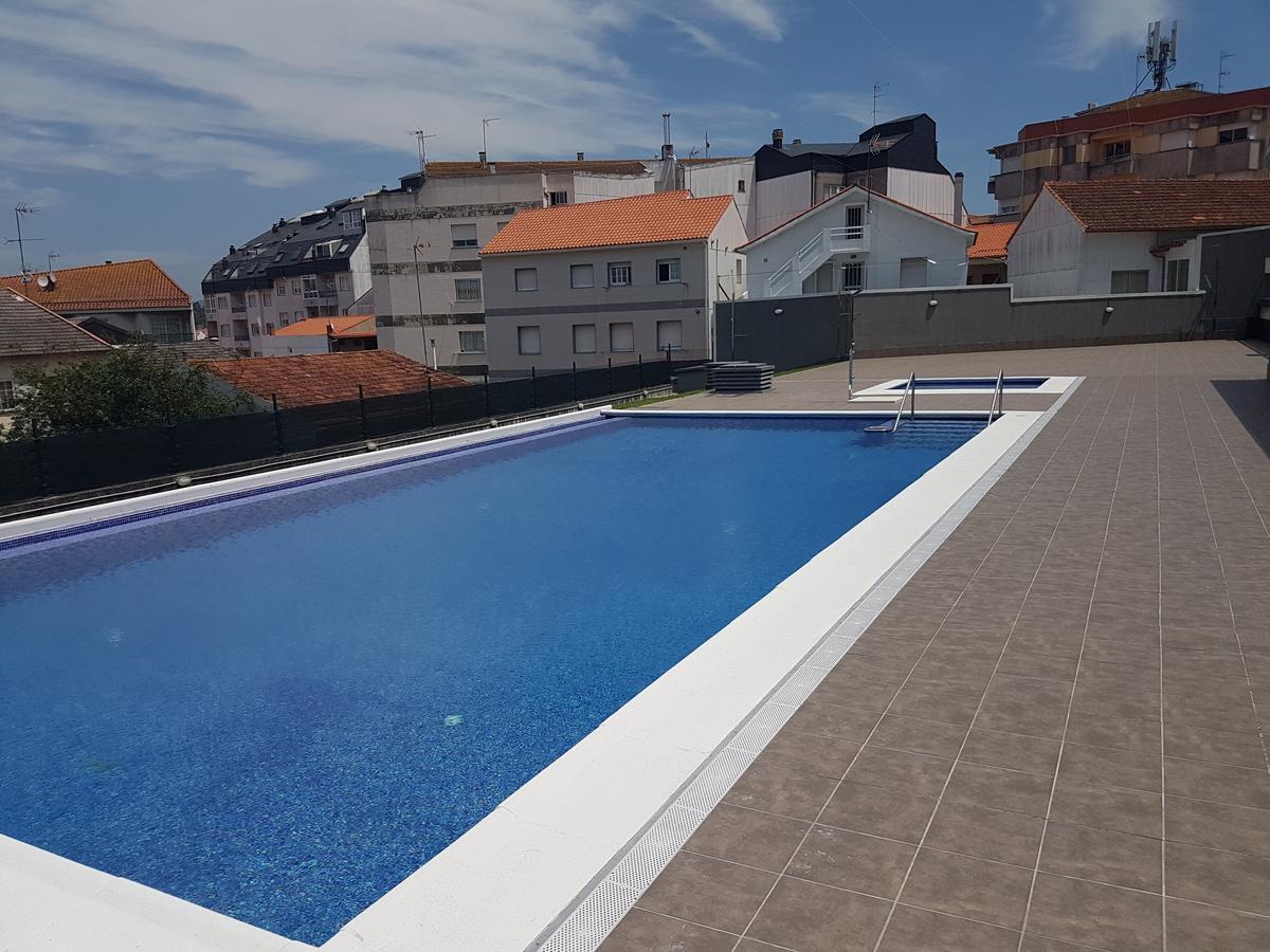 Apartamento Playa Mar Portonovo Centro. Sanxenxo Esterno foto